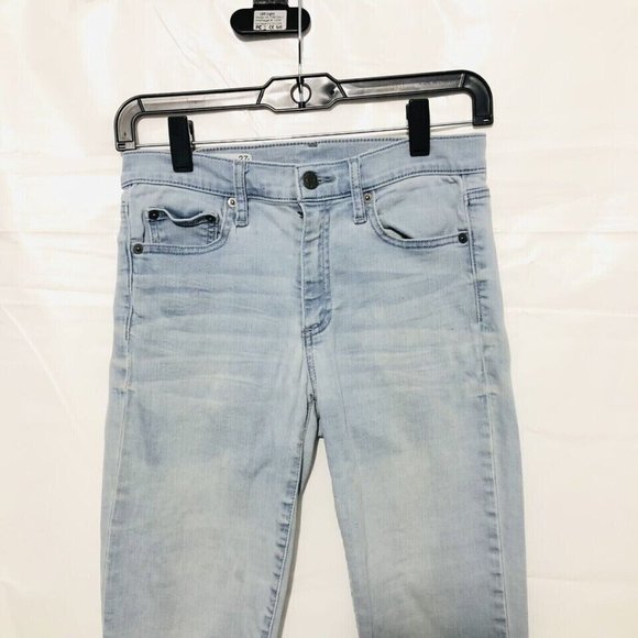 Gap 1969 Jeans Women’s Size 27 Resolution Slim Straight  Stretch Denim 26x27 - Picture 2 of 11